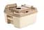 Біотуалет Thetford Porta Potti 165 Luxe бежевий - мініатюра 3