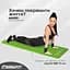 Коврик для йоги и фитнеса NBR 10 мм Зеленый EasyFit fit0025097 - миниатюра 2