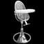 Стульчик для кормления Bloom Fresco Silver/Lunar silver (E10535-S\E10516-LSL) - миниатюра 2