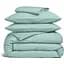 Комплект постільної білизни Cosas Nevada Євро варена бавовна нефритовий (66WashedCotton_Nevada_El-Nevada_200) - мініатюра 1