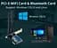 Сетевая карта Fenvi FV-AC1200 Bluetooth + Wi-Fi 2.4 / 5 GHz PCI-E до 1200 Mbps с антеннами (18841) - миниатюра 4