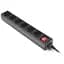 Мережевий фільтр живлення REAL-EL RS-6 Protect M 5m, black (EL122300036) - мініатюра 4