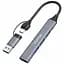 Концентратор Canyon hub DS-02 4in1 USB-A/C Grey (CNS-TDS02G) - миниатюра 5