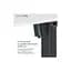 Компьютерный стол OfficePro ODE1670WB White/Black (ODE1670WB) - миниатюра 5