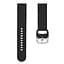 Силіконовий ремінець Watchbands чорний Samsung Galaxy Watch Active 2 - розмір L (WB0021NORMALBLACKG32) - мініатюра 2