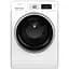 Пральна машина Whirlpool фронтальна, 11(7)кг, 1600, A, 60см, дисплей, пара, інвертор, люк чорний, білий (FFWDB1176258BCVUA) - мініатюра 1