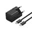 Мережевий зарядний пристрій Baseus GaN5 Fast Charger (Xiaomini) Type-C 20W + Cable Type-C to Type-C P10110900113-00 Black - мініатюра 3