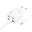 СЗУ Hoco N56 Fundador PD30W four-port (2USB-A/2C) + кабель Type-C to Type-C - миниатюра 2