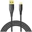 Кабель Tronsmart MUC04 Nylon Premium USB cable 1m With Gold-Plated Connectors Grey - миниатюра 1