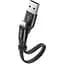 Кабель Baseus Nimble Portable Cable USB to Lightning 0.23 м Черный - миниатюра 1