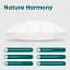 Подушка ТЕП Природа Membrana Print Harmony 70х70 см белая (3-00462_00000) - миниатюра 4