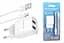 Зарядний пристрій із кабелем Micro Borofone BA53A Powerway 2 USB 2.1A біле - мініатюра 2
