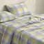 Простирадло Cosas на резинці фланель 80х160 sunrise tartan, жовтий (Flannel_SunriseTartan_80x160x20) - мініатюра 2