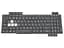 Клавіатура для ASUS GL504, GL504GM, GL504GS, GL504GV, GL504GW, V170162FS1 (RU Black з RGB підсвічуванням). Оригінал. - мініатюра 3