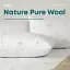 Подушка ТЕП Природа Membrana Print Pure Wool 70х70 см белая (3-00468_00000) - миниатюра 6