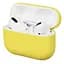Силіконовий чохол для навушників Apple AirPods Pro, Ultrathin Silicone Case, жовтий, захисний чохол, ультратонкий і легкий, захист від подряпин і пилу, м"який силікон, ArmorStandart (ARM55963) - мініатюра 1