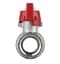 Кран кульовий Thermo Alliance Forte 1/2" ВВ прямий, PN40, метелик SF602W15 - мініатюра 3