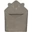 Рушник з капюшоном Lionelo Muslin Hooded Towel Beige Cappuccino 80х80 см - мініатюра 1