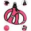 Шлея для собак Bronzedog Mesh Vest, розмір 4XS, 20х24 см, рожева - мініатюра 4