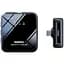 Мікрофон петличний бездротовий Remax K11 Type-C Black (100588) - мініатюра 1