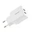 Сетевое зарядное устройство для Usams CC090 T24 2.1A Dual USB Travel Charger EU Белый - миниатюра 1