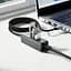 USB-хаб Hoco HB1D 4-in-1 converter(USB to USB2.0*3+RJ45) Gray - мініатюра 3