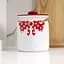 Емкость МВМ My Home 695 г белая с красным (KP-42 WHITE/RED) - миниатюра 3