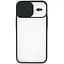 Чохол UFT для iPhone 12 mini силіконовий зі шторкою, що захищає камеру Black - мініатюра 2