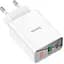 Мережевий зарядний пристрій Hoco C100A PD20W+QC3.0 White [769800] [76039] - мініатюра 2