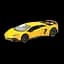Машинка Uni-Fortune Lamborgini Aventador LP 750-4 SV, 1:32, в асортименті (554990M) - мініатюра 2