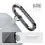 Силіконовий чохол для навушників Apple AirPods Pro, Hang Case, блакитний, ультратонкий захисний кейс товщиною 2 мм, захист від подряпин, пилу та ударів, компактний, з карабіном для кріплення, ArmorStandart (ARM56060) - мініатюра 4