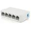 Комутатор TXE070 5 портів Ethernet 10/100 Мбіт / сек, 76*30*20mm, BOX Q200 - мініатюра 1