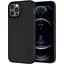 Оригінальний тонкий чохол Spigen для iPhone 12 Pro (6.1") Thin Fit Black ACS01696 - мініатюра 1