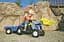 Педальный трактор Rolly Toys rollyKid New Holland синий с желтым (23929) - миниатюра 2