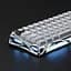Игровая проводная магнитная клавиатура GravaStar Mercury V60 Pro Deluxe Edition / Magnetic GravaStar UFO Switch / with Keycap Set / Chrome Silver - миниатюра 9