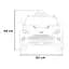 Електроавтомобіль Ramiz Aston Martin DBX Audio LED 12 В,червоний (PA.S310.CR) - мініатюра 3