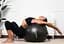 М'яч для фітнесу (фітбол) Power System PS-4013 Ø75 cm PRO Gymball Black (4013BK-0) - мініатюра 9
