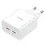 Зарядное устройство адаптер питания сетевой Hoco C108A Leader 2 порта USB-C 35 W - миниатюра 8