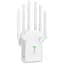 Бездротовий ретранслятор WiFi AC1200M Dual Band Range Extender (6 антен, WPS) White - мініатюра 1