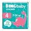 Набір підгузків-трусиків Dino Baby 4 (7-14кг), 72 шт. (2 уп. по 36 шт.) - мініатюра 1
