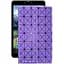 Чехол StatusCASE из экокожи для планшета Bravis NB851 8 3G Фиолетовый ромб - миниатюра 1