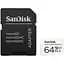 Карта пам'яті Sandisk 64GB microSDXC C10 UHS-I U3 V30 R100/W40MB/s High Endurance (SDSQQNR-064G-GN6IA) - мініатюра 1