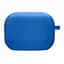 Силиконовый футляр с микрофиброй для наушников Airpods 4 Синий / Royal blue - миниатюра 1