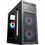 Корпус GameMax MT525-2U3TYC черный, без БП, Mid Tower, ATX/Micro ATX/Mini ITX, 2хUSB 3.0, Type-C, 3x120mm, 417x200x425 мм - миниатюра 1