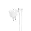 Сетевое зарядное устройство для Borofone BAS12A Erudite single port 18W/QC3.0/1USB + Micro белый - миниатюра 1