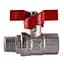 Кран кульовий прямий Selba 1/2″ ЗВ КБ SL1508 - мініатюра 1