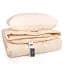 Набір MirSon вовна №9563 Gold camel Wool демі ковдра 140х205 см + подушка білий (2200010806168) - мініатюра 1