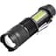 Ручной фонарь X-Balog Police BL-525 COB светодиодный аккумуляторный с боковым светом - миниатюра 1