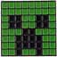 Значок Майнкрафт Кріпер Minecraft Creeper P MNCT 01 - мініатюра 1