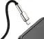 Кабель Baseus Cafule Metal Series Data Cable USB to Lightning 2.4A 2m CALJK-B01 Black - миниатюра 2